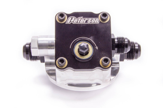 PTR09-1503 Engine Primer Oil Filter Mount 10an Chevy R to L