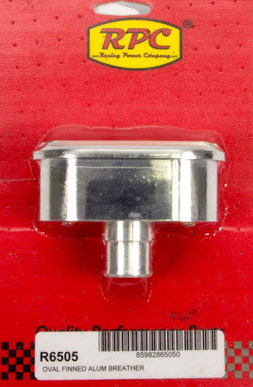 RPCR6505 Alum Finned V/C Breather Polished
