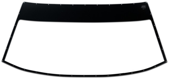 FIV601-6303-2B Windshield Monte Carlo 1/8in Mar-Resistant Flat