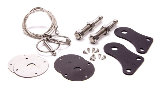 DRAS1MS-16892-SSK Hood Pin Kit Stainless 05-09 Mustang