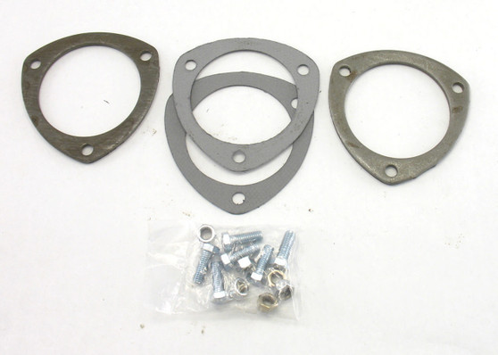 PEPH7261 Collector Flanges - 1pr 3-Bolt 3-1/2in Dia.