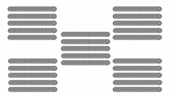 FIV818-500AL Alum Back Up Washer 3/16in