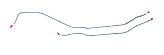 RSDFRA7002S 70 - 74 GM Rear Axle Brake Lines - Stainless