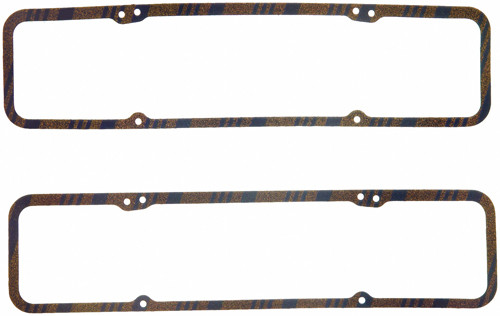 FEL1603 SBC Valve Cover Gaskets 1pr 7/32in Cork Rubber