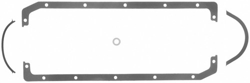 FEL1839 SBC Oil Pan Gasket For Olds Rocket Blocks