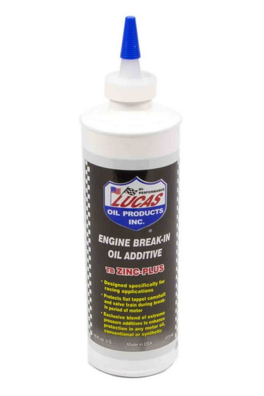 LUC10063 Break-In Oil Additive W/ Zinc