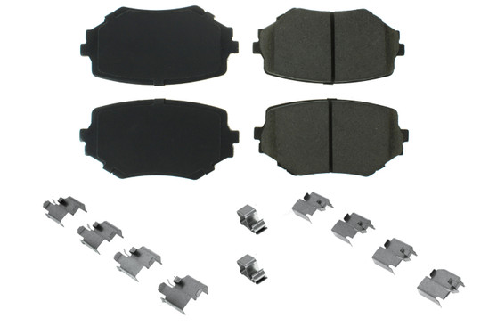 CBP105.06800 Posi-Quiet Ceramic Brake Pads with Shims and Har