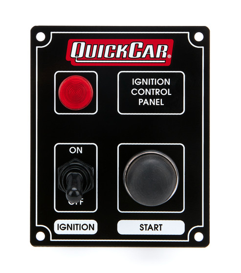 QRP50-852 Ignition Panel Black w/ Lights