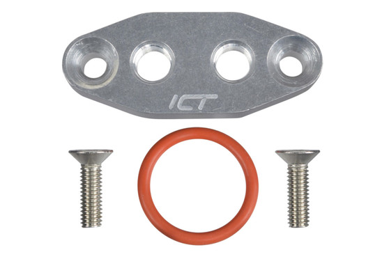 ICT551666 LS Dual 1/8in NPT Oil Fe Ed Plate LS1