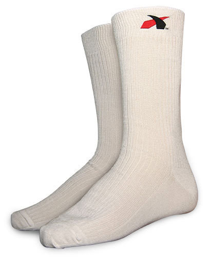 IMP79000510 SOCKS NOMEX SFI3.3 LARGE WHITE