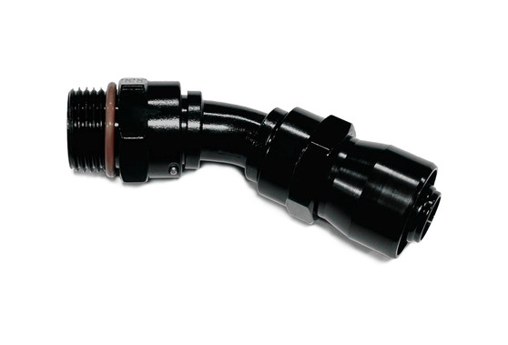 FRG3104512-RAD 12an ORB Male 45-Deg Crimp Hose End
