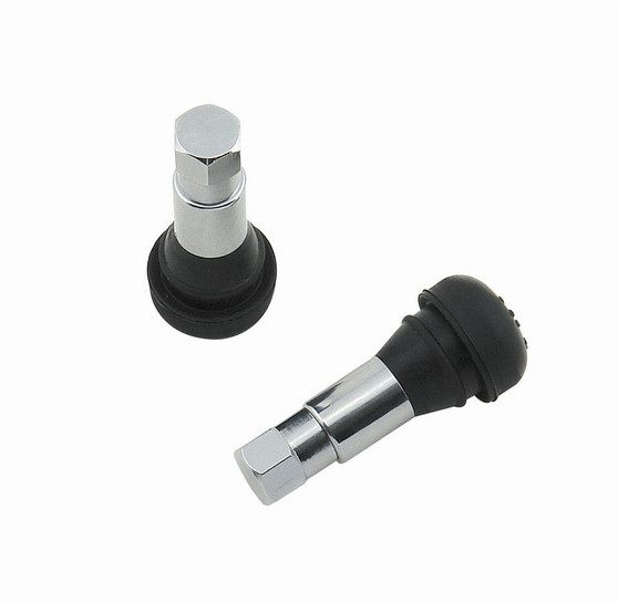 MRG1955 Chrome Tire Valve-Short 