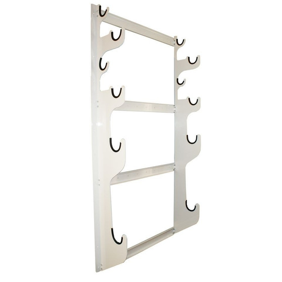 HRPHRP6773-WHT Axle Rack - 2 Full Sets Powder Coat - White