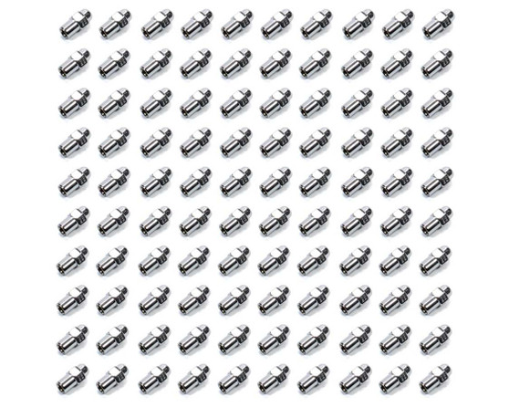 GOR73188 100 Lugnuts 1/2 Std Mag Closed End