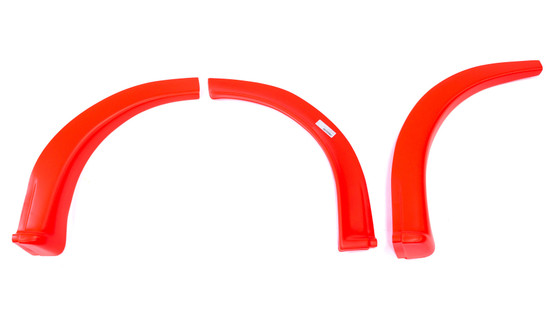 FIV007-261-FRR MD3 Wheel Flares Dirt Fluorescent Red Right