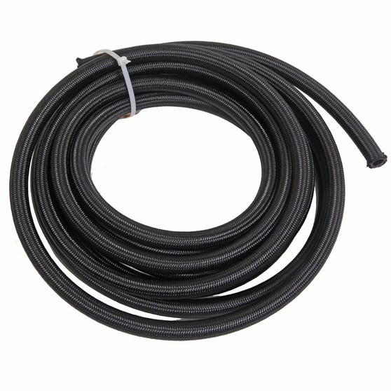 FRG841508 #8 Blk Nylon Race Hose 15ft