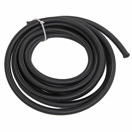 FRG841504 #4 Blk Nylon Race Hose 15ft