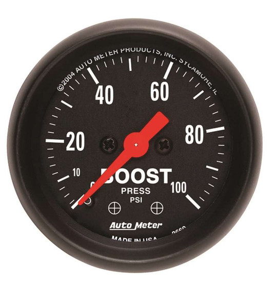 ATM2618 2-1/16in Z/S Boost Gauge - 0-100psi