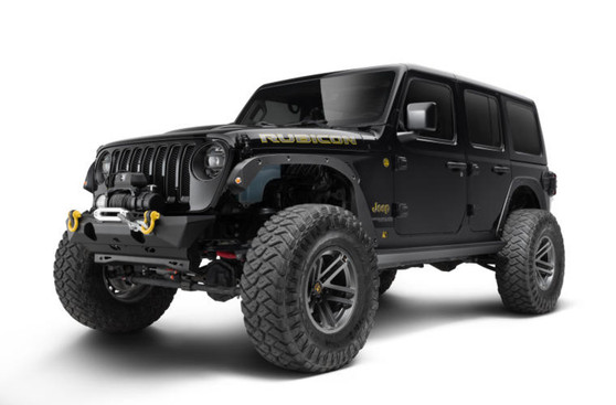 BUS14096 18- Jeep Wrangler JL Tra il Armor Fender Delete