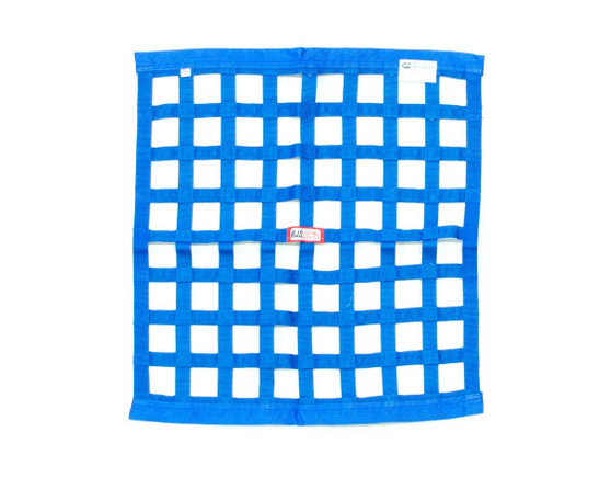 RJS10000603 Ribbon Window Net 24x24 Blue SFI