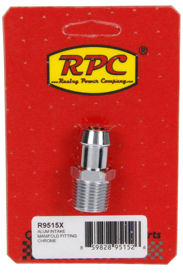 RPCR9515X Alum Intake Manifold Fi itting 1/2 to 5/8In Barb