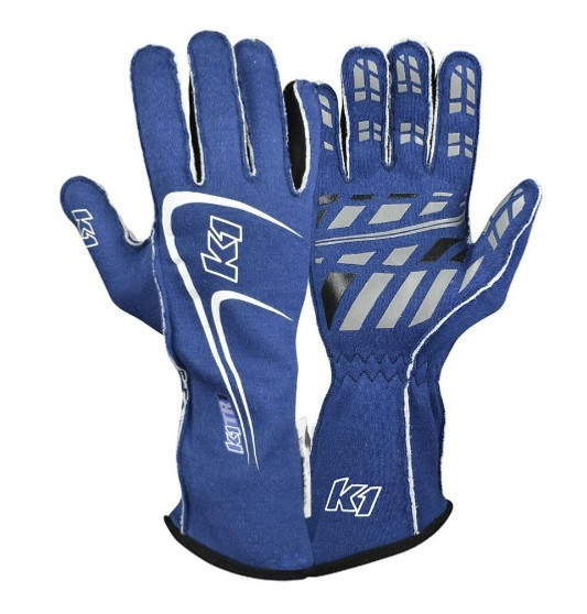 K1R23-TR1-B-L Glove Track1 Blue Large SFI 5