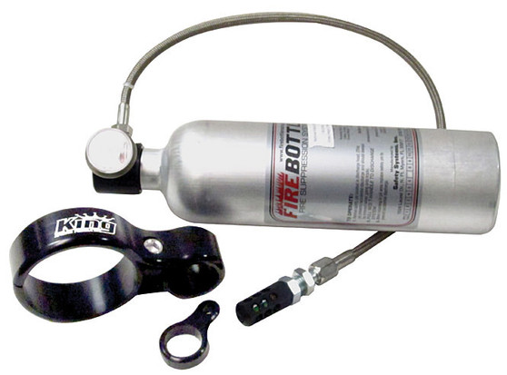 KRP5030 Fire Bottle And Clamp Kit Heat Activated
