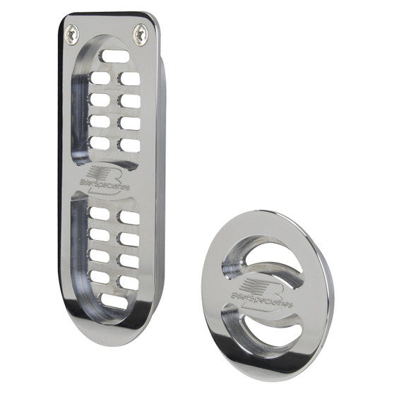 BSP171130 Door Jamb Vent 72-76 GM B-Body Polished Pair