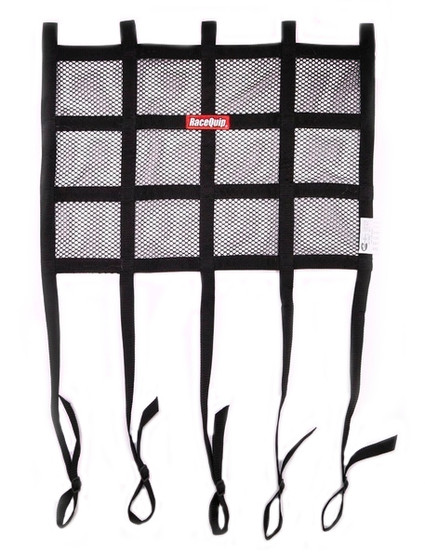 RQP822005 Window Net Mesh Black SFI Hybrid Adj. Strap