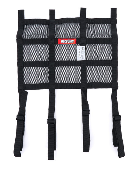RQP822001 Window Net Mesh Black SFI Hybrid Adj. Strap
