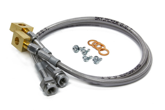 SKYFBL97 Front Brake Lines 88-00 GM IFS