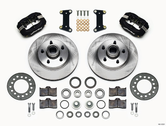 WIL140-12321 Brake Kit Front Buick 41-56 5x5 BC 11.88in Dia