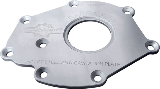 BOPBA-BBP Billet Back Plate  Ford Barra XR6 2012-2016