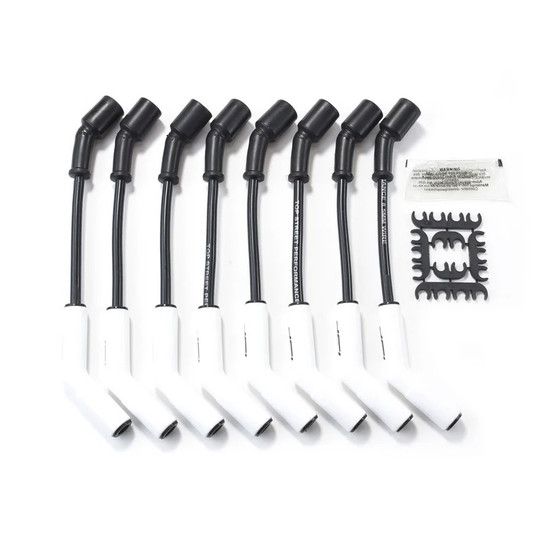 TSP81028CE 8.5mm Black Ign Wire Set 135 Degree Black Boots