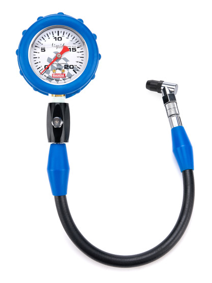 QRP56-021 Tire Gauge 20 PSI Liquid Filled