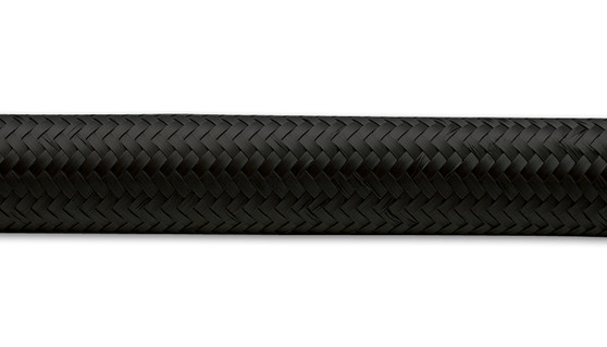 VIB11976 20ft Roll -6 Black Nylon Braided Flex Hose