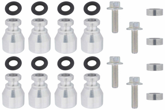ICT551287-LS-036 Fuel Injector Spacer Set of 8 Truck Intake Manif