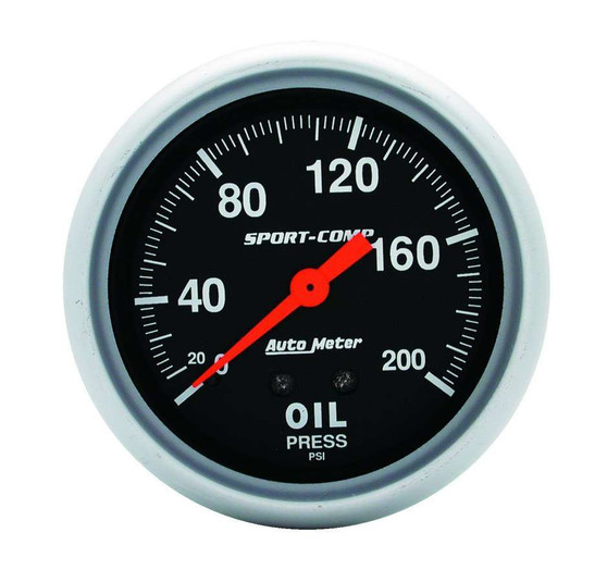 ATM3422 0-200 Oil Pressure Gauge 
