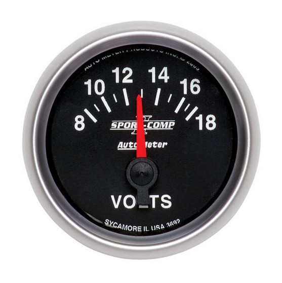 ATM3692 2-1/16in S/C II Voltmeter 8-18
