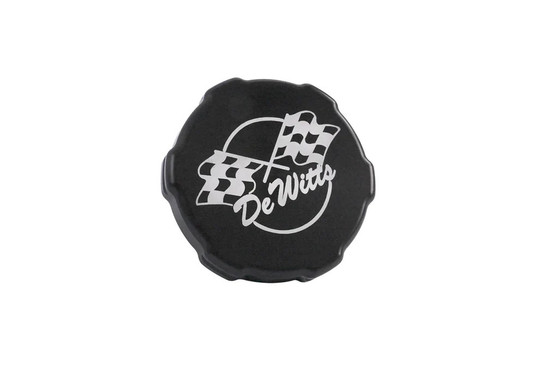 DEW32-516B Radiator Cap 15psi Black Billet