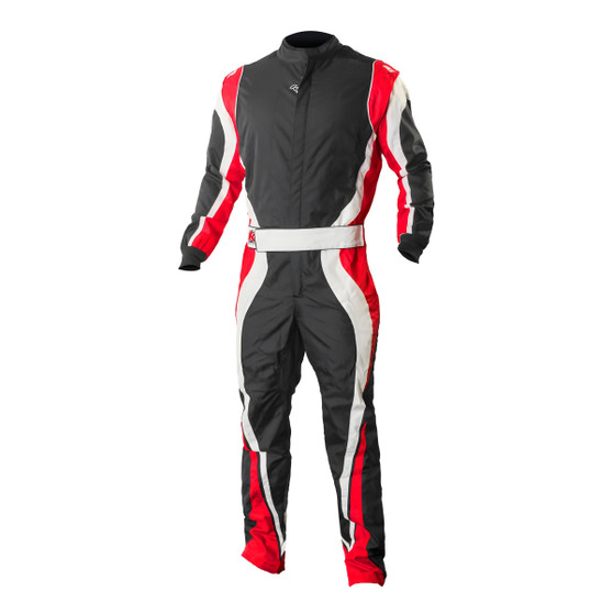 K1R10-SP1-R-3XL Suit Karting  SP1 Adult 3X-Large Black/Red