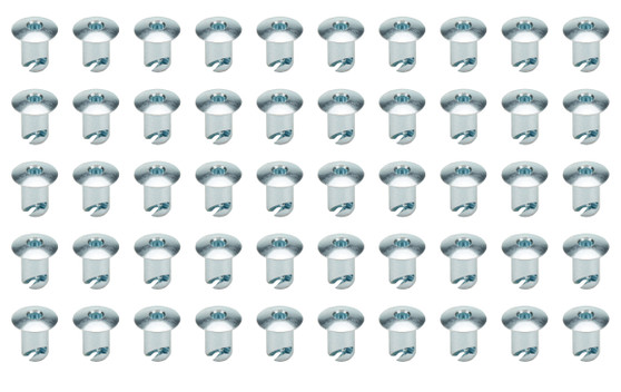 TIP8162-50 Allen Head Quick Turn Fastener .500 Steel Zinc