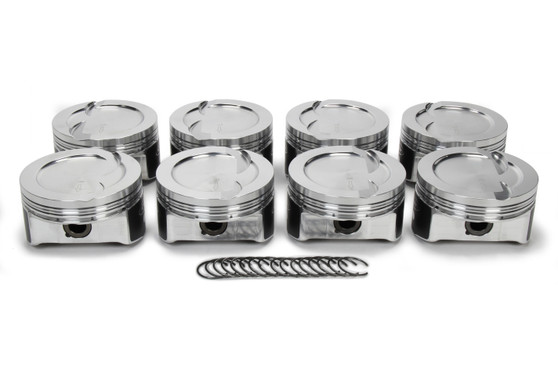 ICNIC553C.STD LS 6.0/6.2L Dish Forged Piston Set 4.000 Bore