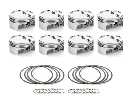 RTP1000652 SBC Dished Piston Set 4.040 Bore  -19.4cc