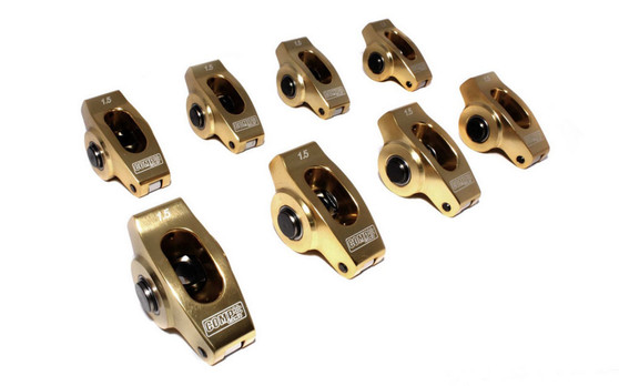 COM19004-8 SBC Ultra Gold R/A's - 1.5 Ratio 7/16 Stud
