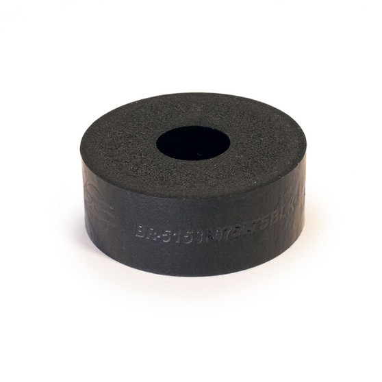 RESRE-BR-5150F-0750-75B Bump Rubber .750in Thick 2in OD x .50in ID Black