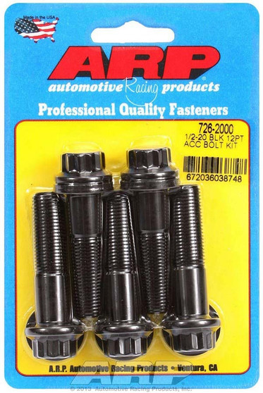 ARP726-2000 Bolt Kit - 12pt. (5pk) 1/2-20 x 2.000