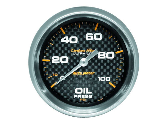 ATM4821 C/F 2-5/8in Oil Pressure Gauge 0-100PSI