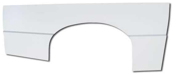 FIV915-27S-WL Mustang Mini Stock Lower Quarter Panel LH Steel