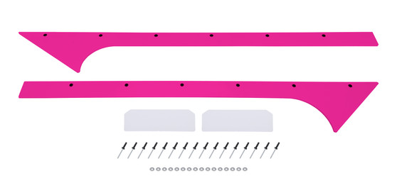 DOM835-PK Pillar A Pair Late Model Pink